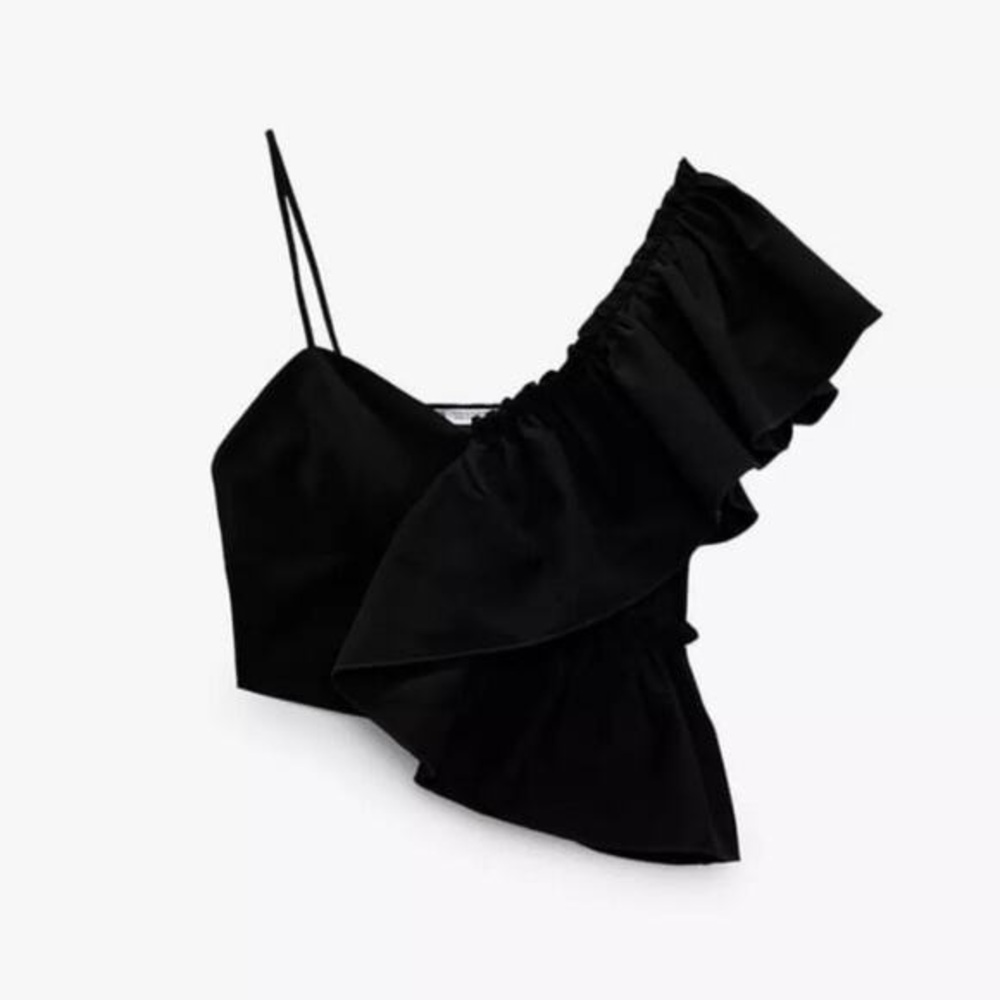 Zara One-Shoulder Top